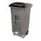 Toter Toter 32 Gal. Graystone Caster Trash Can with Wheels and Lid ACC32 - alternate 1